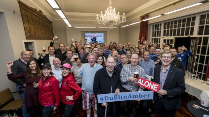 ‘You’ll Never Walk ALONE’ event raises €25,000 for ALONE as Publicans aim to raise €200,000 for ALONE by the end of 2017