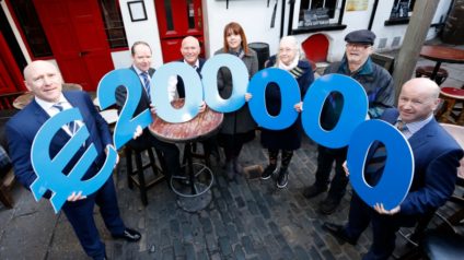 Dublin Publicans raise over €200,000 for ALONE to celebrate 200 years of the LVA