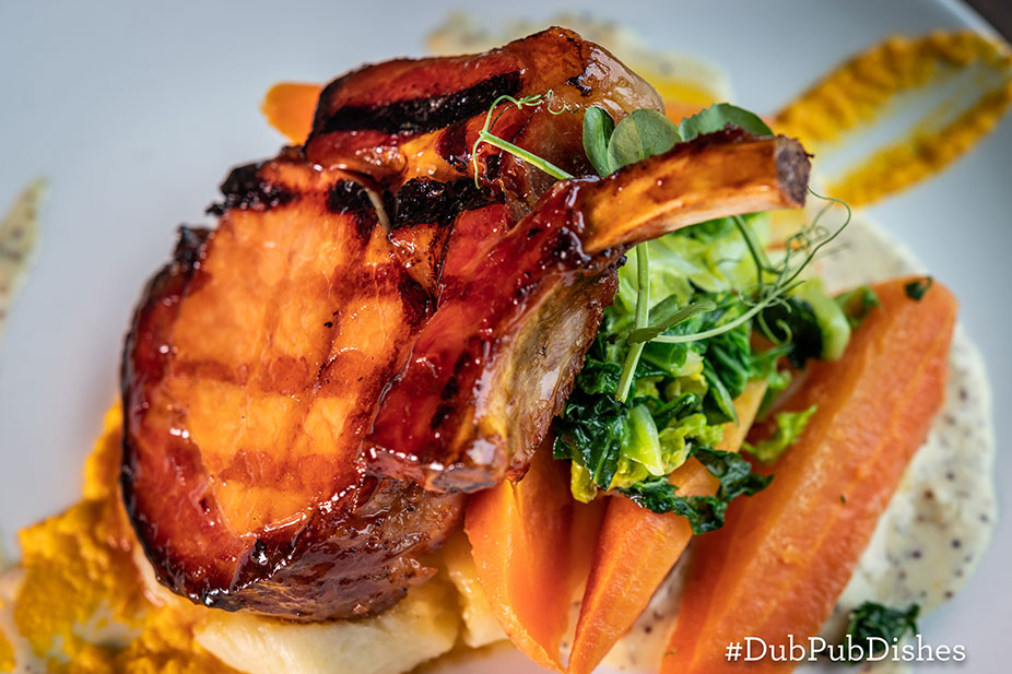 #DubPubDishes - Glazed Rack of Bacon from The Hudson Rooms, Image 2