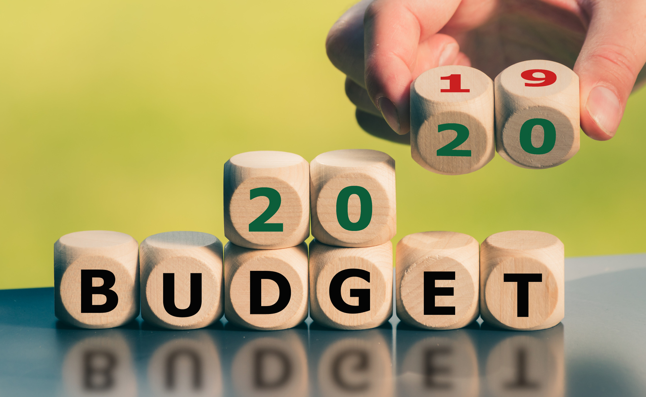 Budget 2020 symbolic image