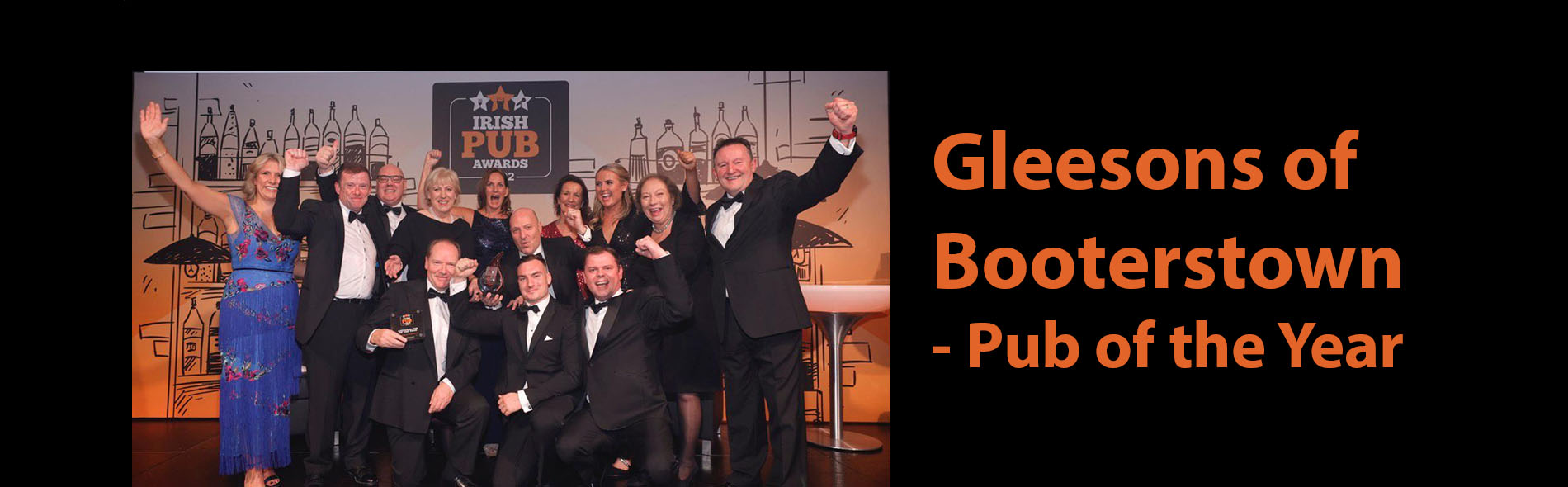 Gleesons of Booterstown receive the Pub of the Year 2022 Award